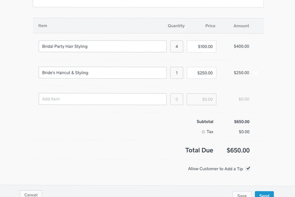 The Sky’s the Limit: Introducing Custom Tipping in Square Invoices
