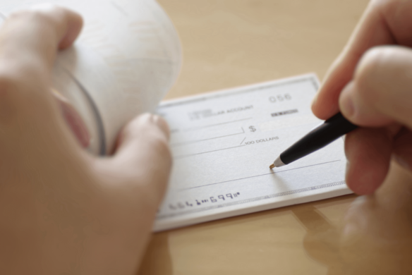 How to Write and Deposit a Check