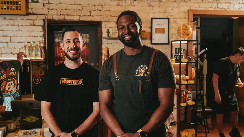 Behind the Counter at Happyfield