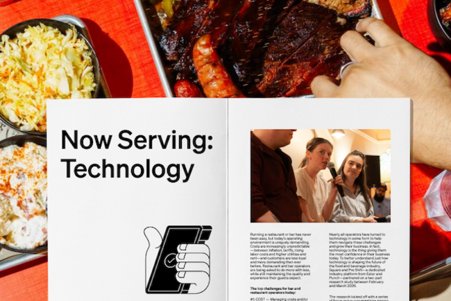 Now Serving: Technology — A Square and Pre Shift Research Report