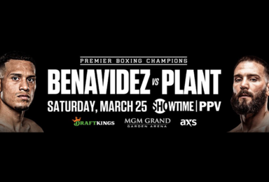 Undefeated David Benavídez takes on former champion Caleb Plant Live on SHOWTIME PPV Sat. March 25