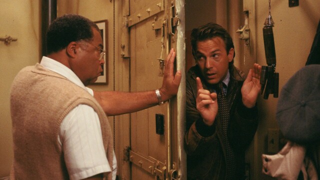 alt="Field of Dreams movie still featuring Kevin Costner and James Earl Jones"