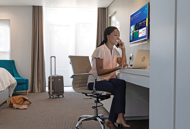 What is a hospitality TV management system?