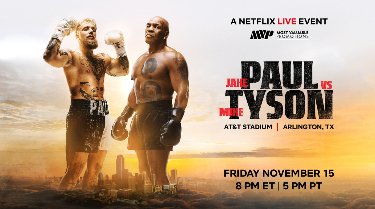 Jake Paul vs. Mike Tyson Boxing Match: Available to DIRECTV for BUSINESS Customers