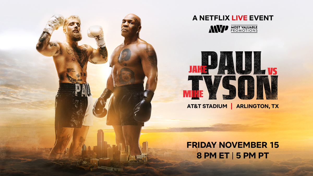 Jake Paul vs. Mike Tyson Boxing Match Available to DIRECTV for