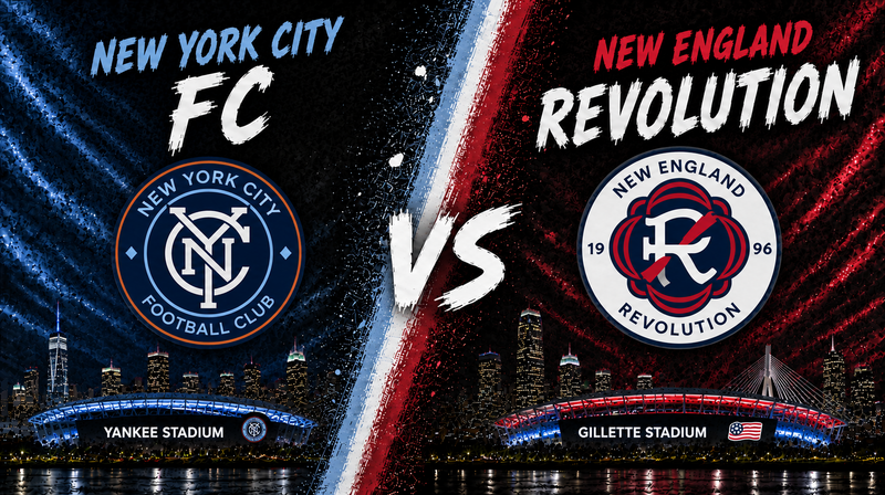 New York City FC vs. New England Revolution – Where to Watch, Streaming, Channels & Preview