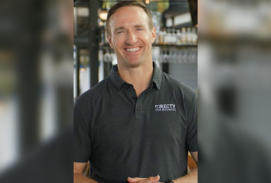 Watch: Drew Brees Finishes the Sentence with DIRECTV FOR BUSINESS®