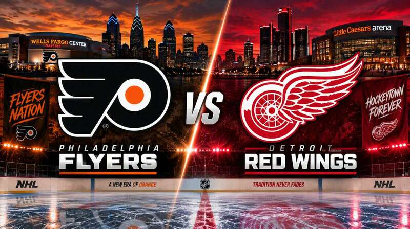 Philadelphia Flyers vs. Detroit Red Wings – Where to Watch, Streaming, Channels & Preview