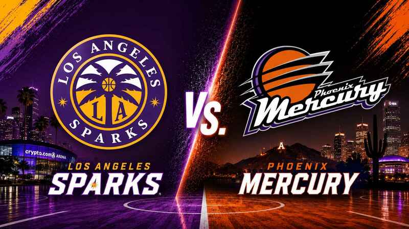 Los Angeles Sparks vs. Phoenix Mercury – Where to Watch, Streaming, Channels & Preview